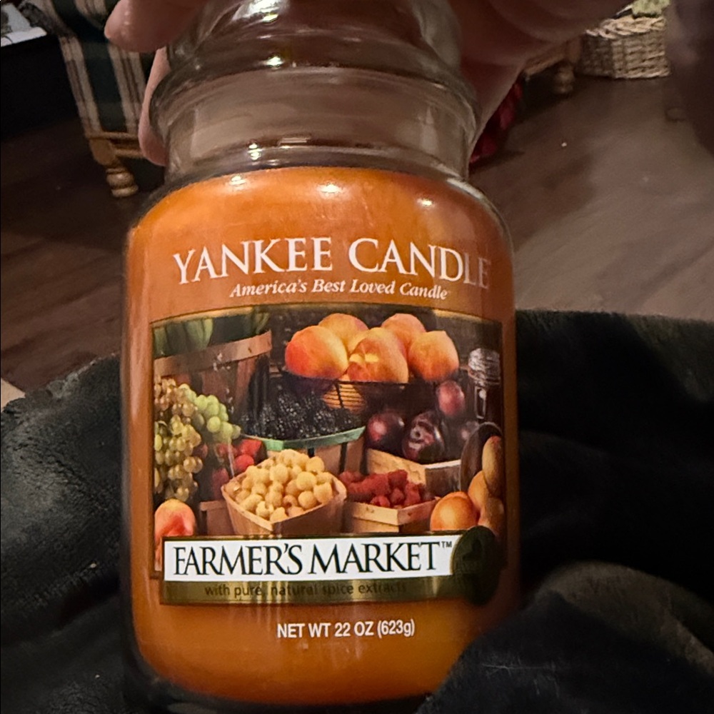 Yankee Candle Vibrant Orange Farmer's Market Jar discontinued